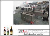 Capacidade de alta velocidade giratória automática 300 BPM da máquina de etiquetas da garrafa com o servo conduzido