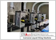Descore a máquina de enchimento líquida automática líquida corrosiva ácida sulfúrica de 84 desinfetantes